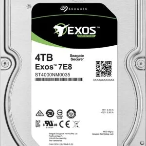 Seagate 4TB Exos 7E8 Enterprise SATA 3.5 inch Hard drive