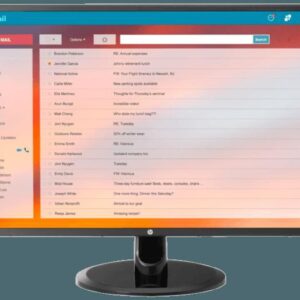 HP P22v G4 FHD 21.5 Inch Monitor Black Color