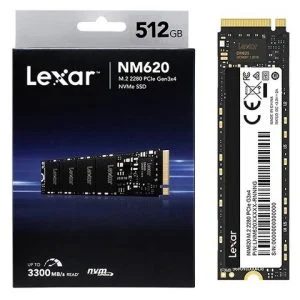 LEXAR LNM620 512GB INTERNAL SSD M.2 PCIe Gen 3*4 NVMe 2280