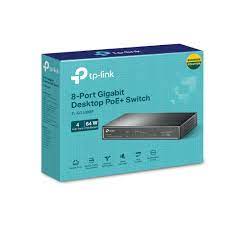 TP LINK 8-Port Gigabit Desktop Switch with 4-Port PoE+ (TL-SG1008P)
