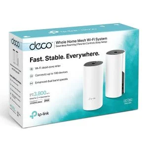 TP-Link Deco M4 AC1200 Whole Home Mesh Wi-Fi System (2 Pack)