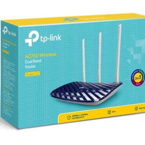 Upgrade your home network to fast, reliable AC Wi-Fi with the TP-Link AC750 Wireless Dual Band Router (TL-ARCHER C20). Easy to set up and manage