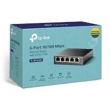 TP-Link 5-Port 10/100Mbps Desktop Switch with 4-Port PoE+ (TL-SF1005P)