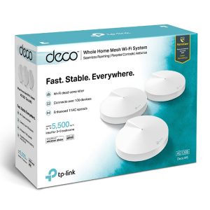 TP-Link AC1300 Whole Home Mesh Wi-Fi System (Deco M5(3-pack)