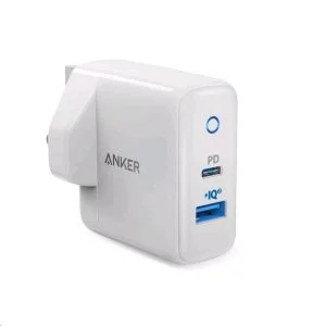 Anker White PowerPort PD+2