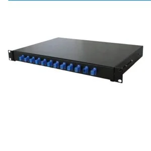 Optical Distribution Frame 48C 2U with LC duplex adapters and pigtails