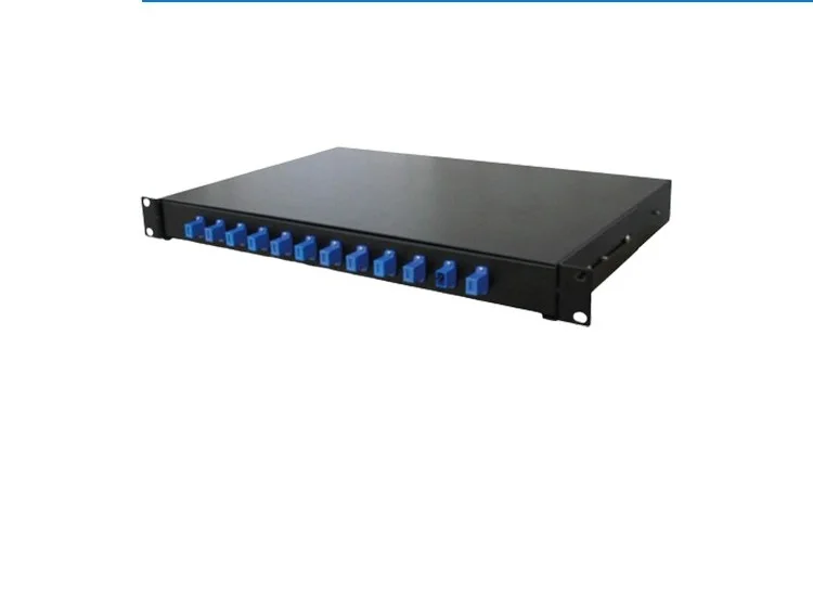 Optical Distribution  Frame 48C 2U with LC duplex adapters and pigtails Optical Distribution Frame 48C 2U with LC duplex adapters and pigtails