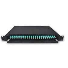 Optical Distribution Frame 12C 1U Loaded with LC Duplex