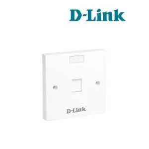 D-Link (NFP-0WHI11) Single Face plate Square