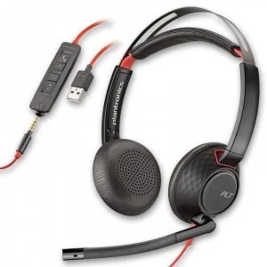 Plantronics Poly Blackwire 5220 Stereo Headsets