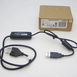 Plantronics Electronic Hook Cable Switch APU-75 Adapter