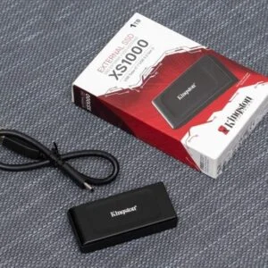 Kingston XS1000 Portable External SSD 1TB - Black - SXS1000/1000G