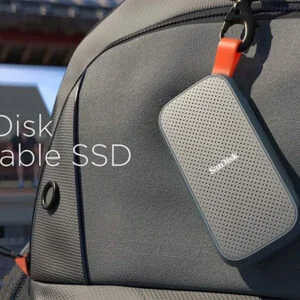 SANDISK E30 PORTABLE EXTERNAL SSD 2TB - Black - SDSSDE30-2T00-G26