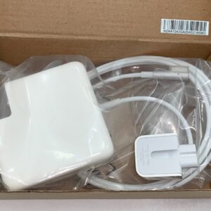 Product Description: Apple 45W 14.85V 3.05A Adapter for MacBook Air Laptop Power your MacBook Air with the original Apple 45W MagSafe 2 Power Adapter, designed to charge safely, fast and reliable for select MacBook Air models. This adapter is perfect for those who need a genuine high performance replacement or backup charger for their Apple laptops. Compatible with multiple MacBook Air models including MacBook Air charger model A1466 and MacBook model A1465 charger, this adapter fits and works seamlessly with Apple’s MagSafe 2 charging port. Key Features: Power output: 45W 14.85V 3.05A MagSafe 2 connector with magnetic tip for easy detachment and safety Lightweight and compact – perfect for travel or daily use Apple original charger for safe power delivery Compatible With: MacBook Air Charger A1466 MacBook Air Charger for Model A1466 Model A1466 Charger Apple MacBook Model A1465 Charger Whether you’re replacing a damaged adapter or just need a second one for convenience, this A1466 charger Apple original is your best bet for longevity and performance. Looking for a trusted source? Get your MacBook Air charger for model A1466 today from Minify Solutions – your go to supplier for genuine Apple products at affordable prices in Kenya.