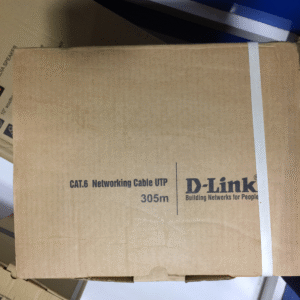 D-Link Cat6 UTP 24AWG PVC Cable Roll 305m
