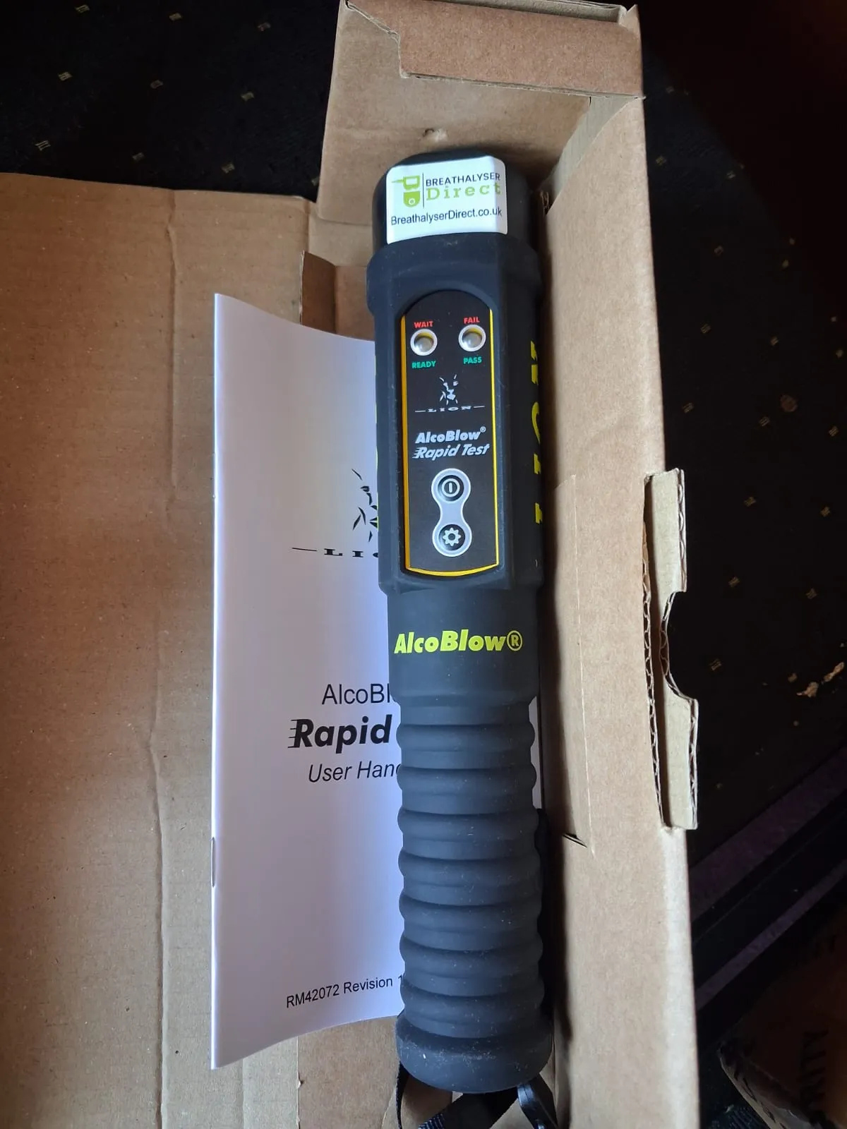 Lion AlcoBlow breathalyzer Lion AlcoBlow breathalyzer