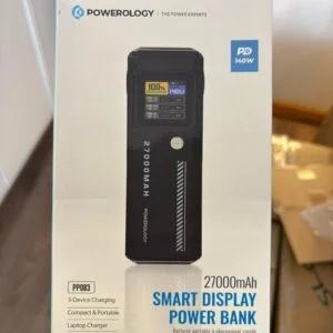 Powerology 140W 27000mAh Smart Display Power Bank