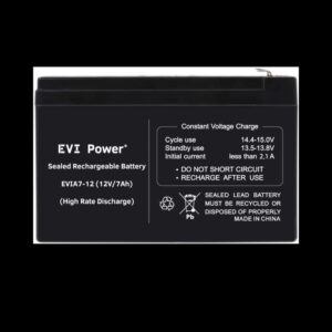 7Ah EVI Lead-Acid Battery 12V