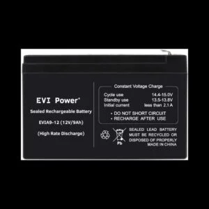 9Ah EVI Lead-Acid Battery 12V