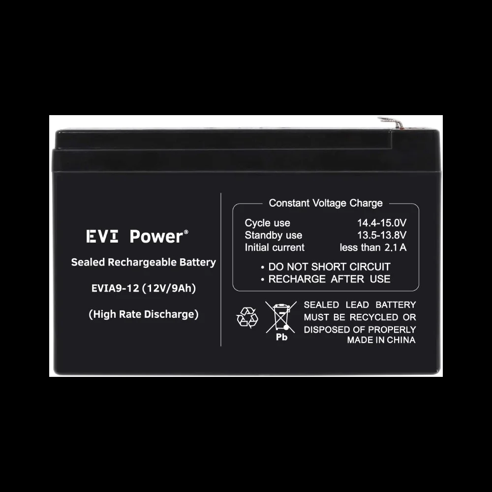 9Ah EVI Lead-Acid Battery 12V 9Ah EVI Lead-Acid Battery 12V