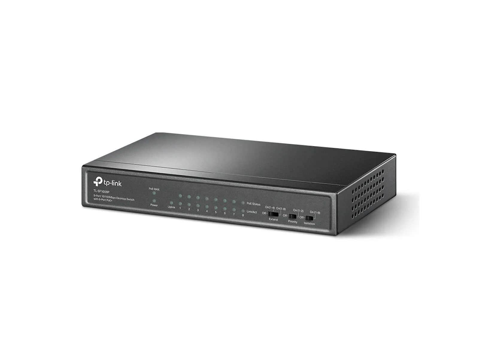 TP-Link 9-Port PoE+ Switch TP-Link 9-Port PoE+ Switch