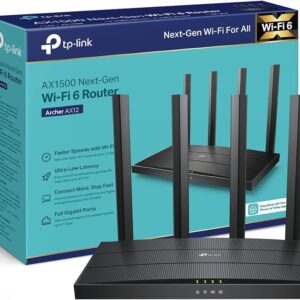 TP-Link AX1500 Wi-Fi 6 Router TL-ARCHER AX12
