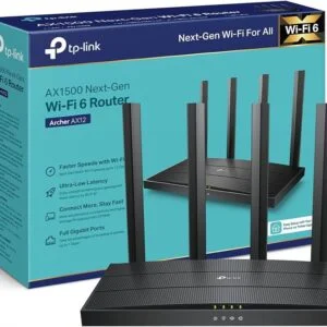 TP-Link AX1500 Wi-Fi 6 Router TL-ARCHER AX12