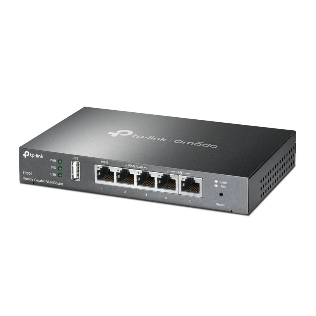 TP-Link Omada TL-ER605 Gigabit VPN Gateway TP-Link Omada TL-ER605 Gigabit VPN Gateway