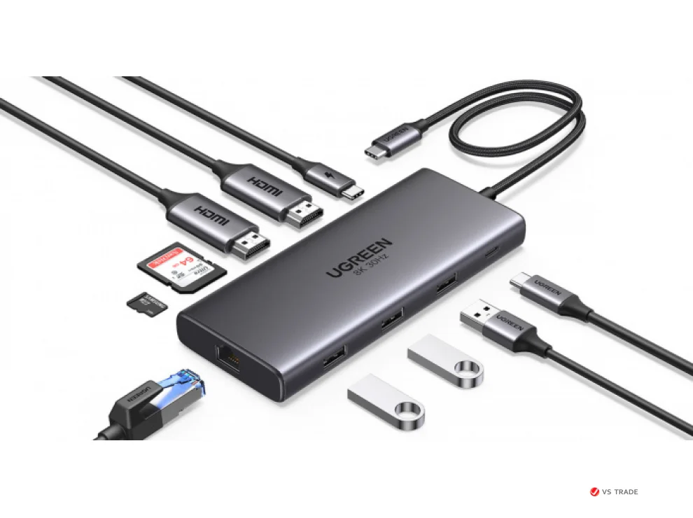 UGREEN 11-in-1 USB-C Multifunction Adapter UGREEN 11-in-1 USB-C Multifunction Adapter