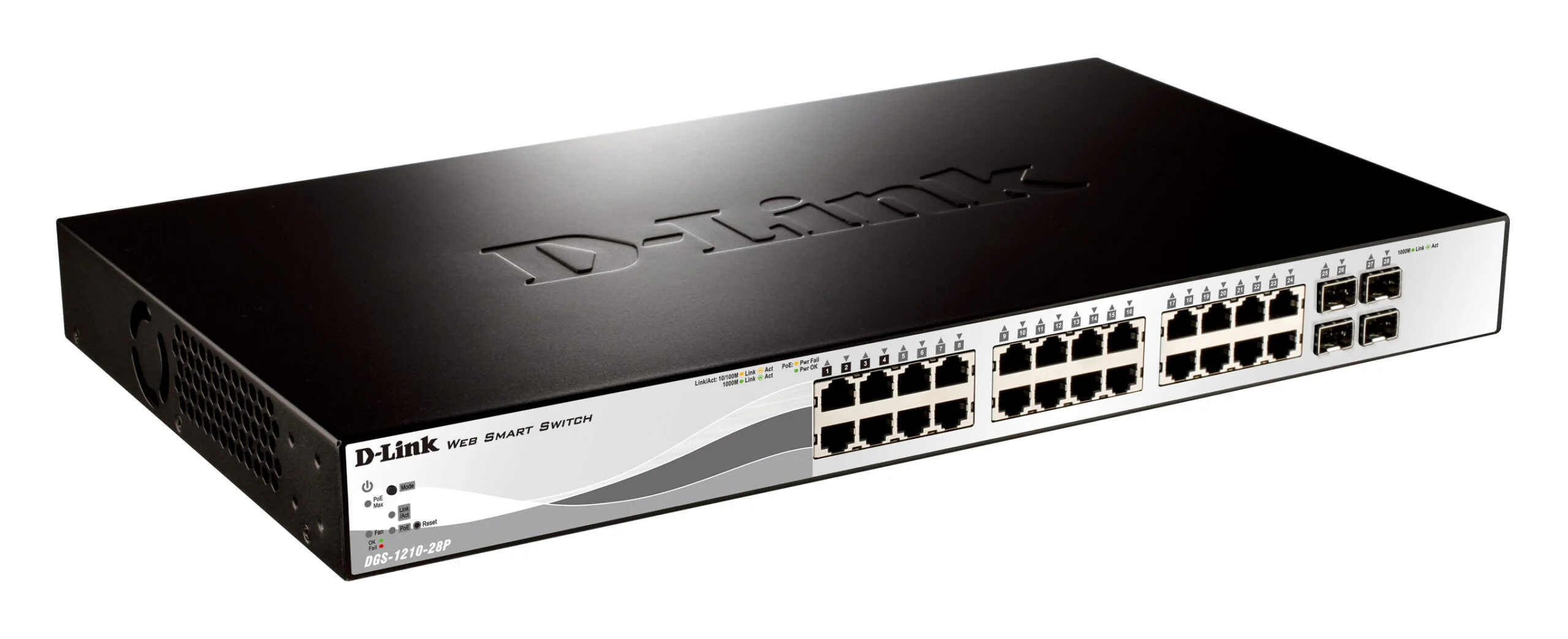 D-Link 28-Port Managed PoE Switch D-Link 28-Port Managed PoE Switch