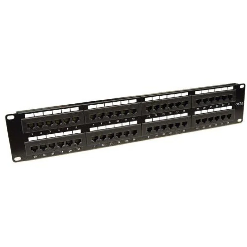 D-Link 48-Port Cat6 Patch Panel D-Link 48-Port Cat6 Patch Panel