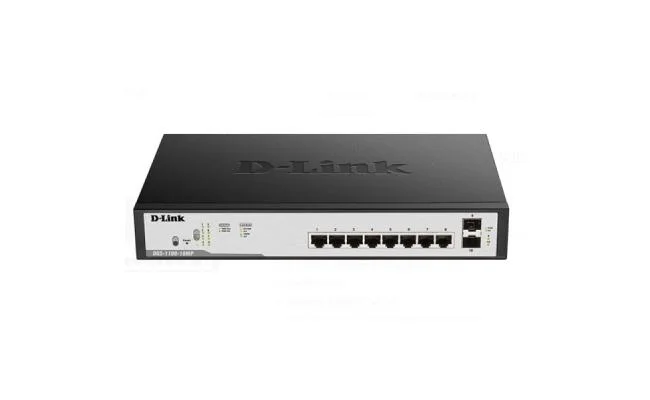 D-Link 8-Port PoE Gigabit Smart Managed Switch D-Link 8-Port PoE Gigabit Smart Managed Switch