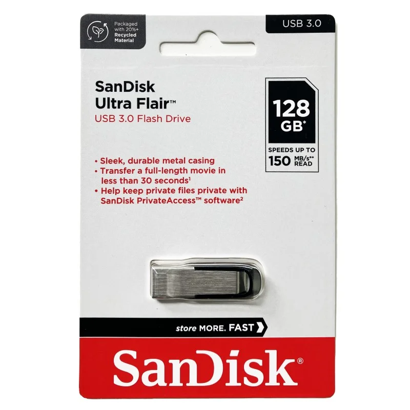 SanDisk Ultra Flair USB 3.0 128GB SanDisk Ultra Flair USB 3.0 128GB