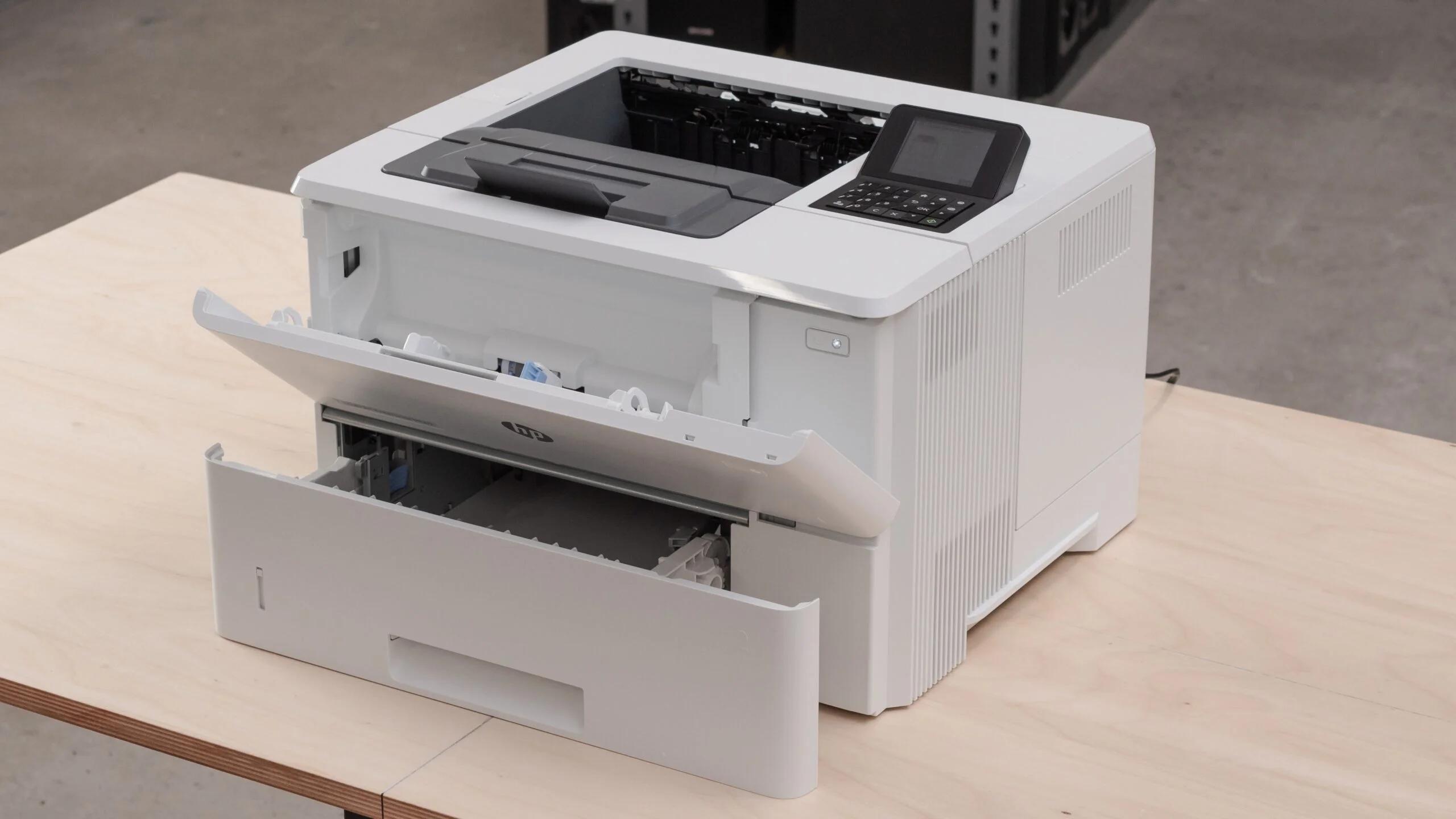 HP LaserJet Enterprise M507dn printer HP LaserJet Enterprise M507dn printer