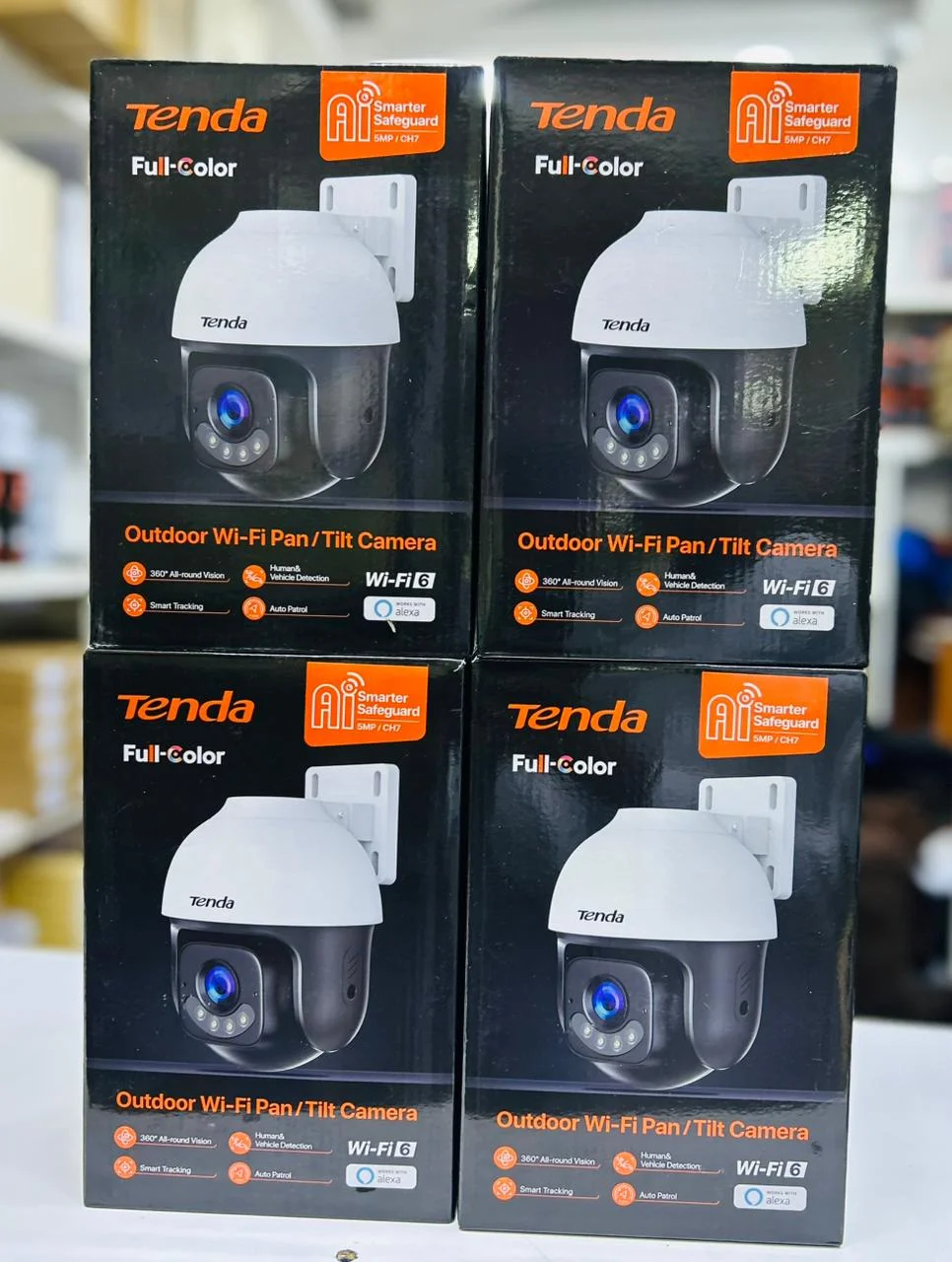 Tenda CH7-WCA 4MP Outdoor Wi-Fi Camera Tenda CH7-WCA 4MP Outdoor Wi-Fi Camera