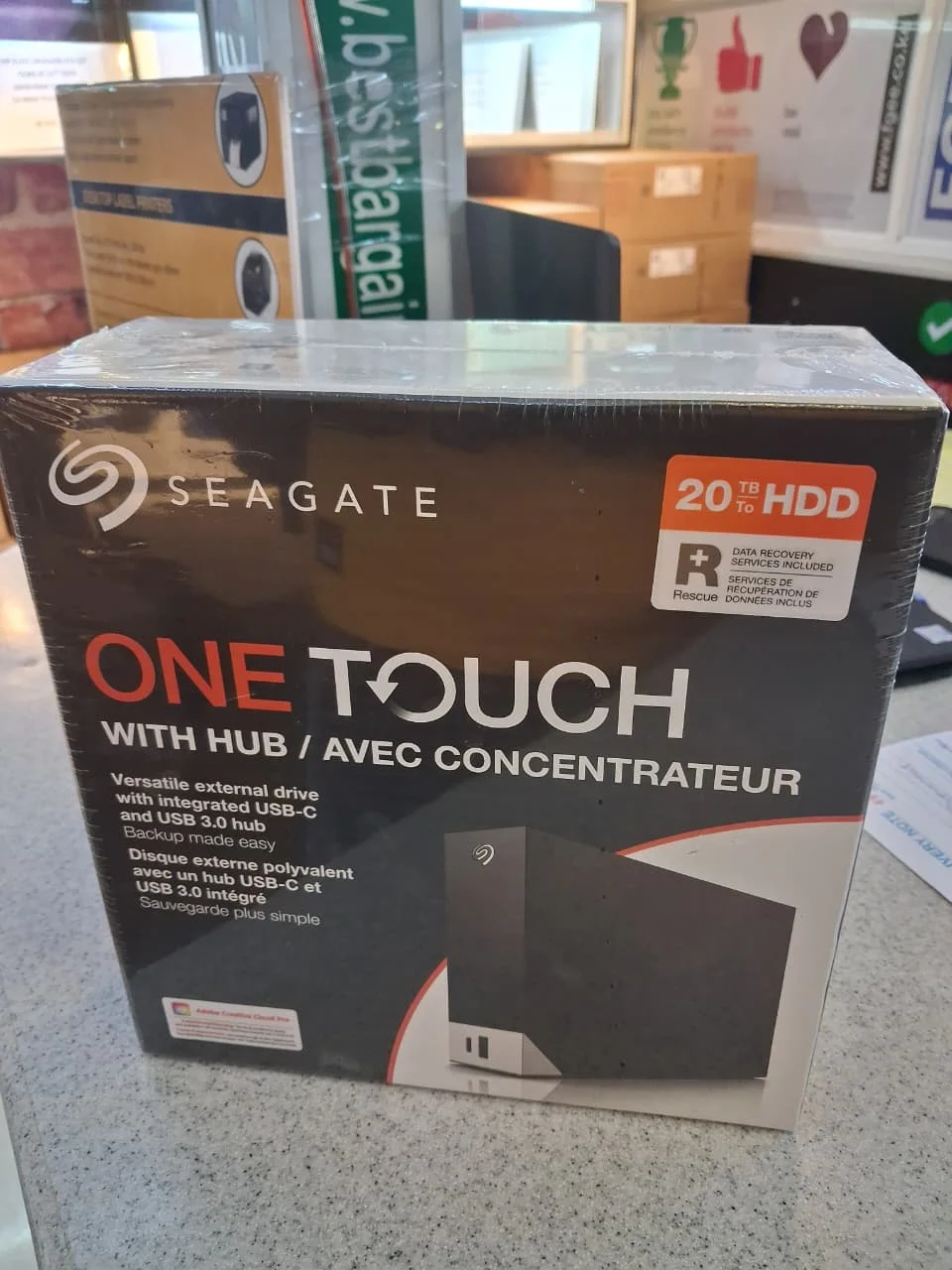 Seagate One Touch Hub 20TB Seagate One Touch Hub 20TB