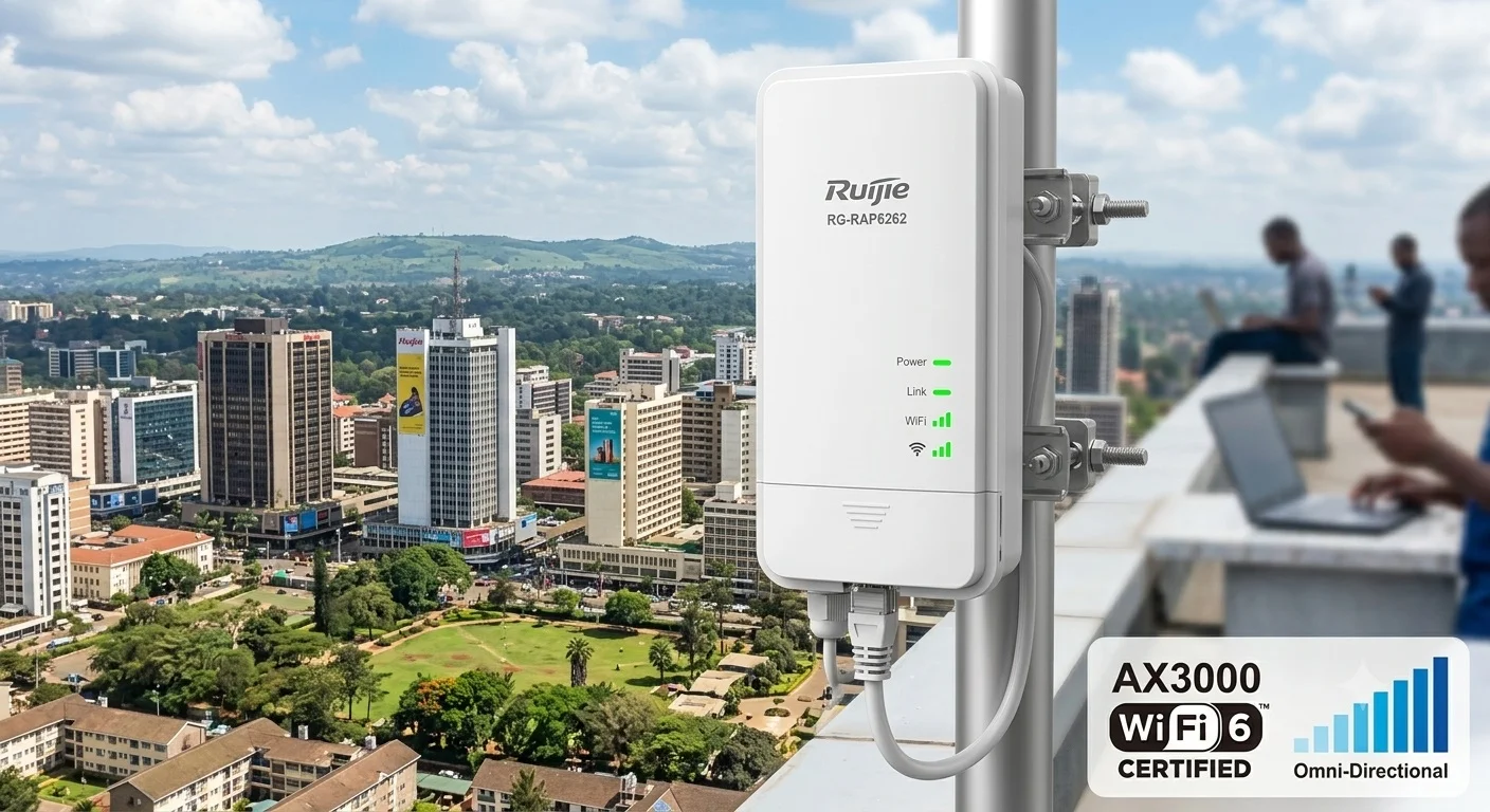 Ruijie RG-RAP6262 AX3000 Wi-Fi 6 Outdoor Access Point Ruijie RG-RAP6262 AX3000 Wi-Fi 6 Outdoor Access Point